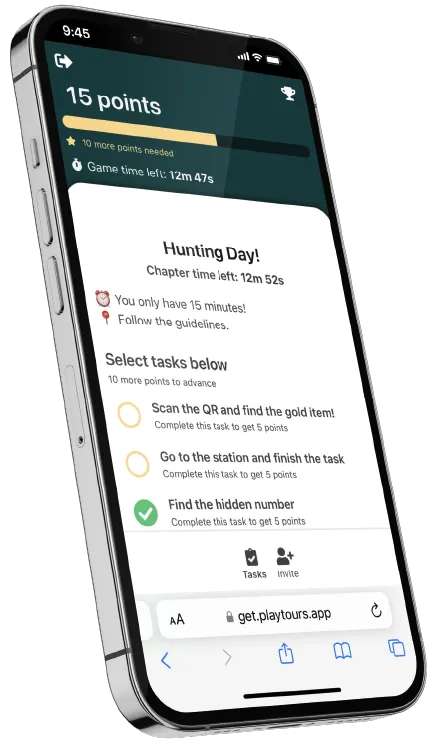 PlayTours Phone app