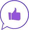 thumps up