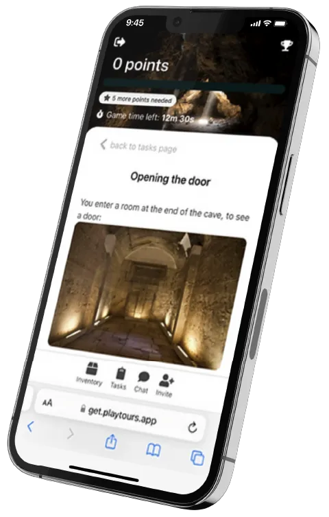 PlayTours Phone app