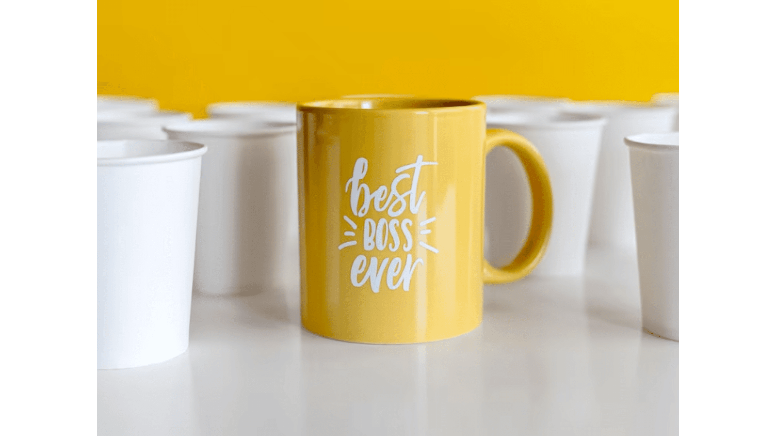 cup for team merchandise