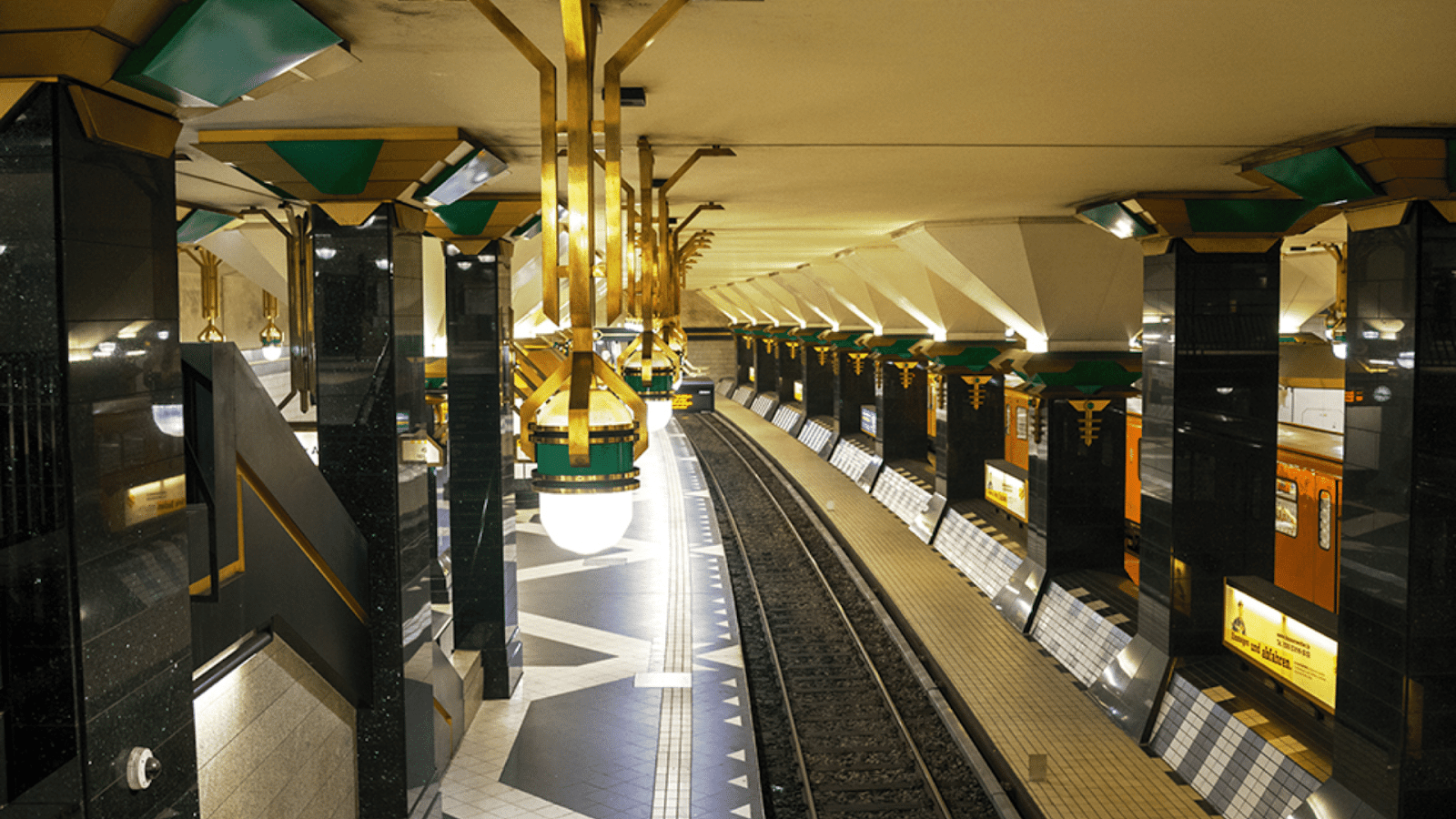 Berlin underground station