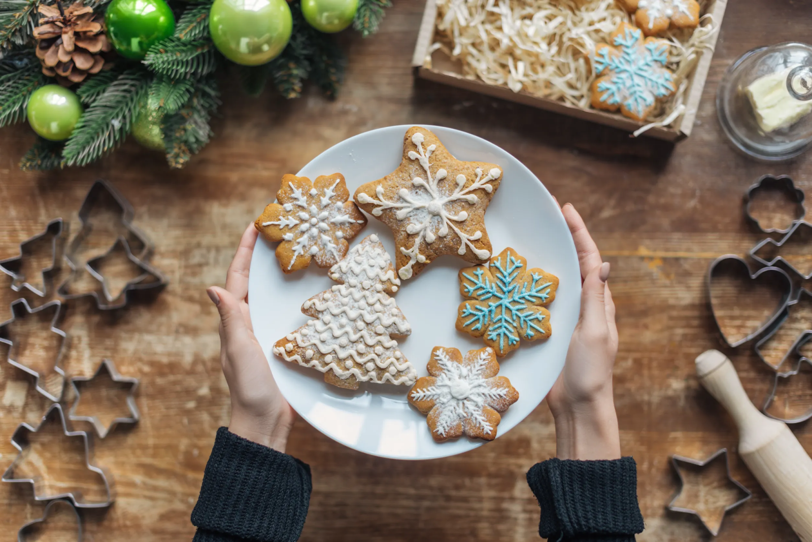 Christmas theme cookies
