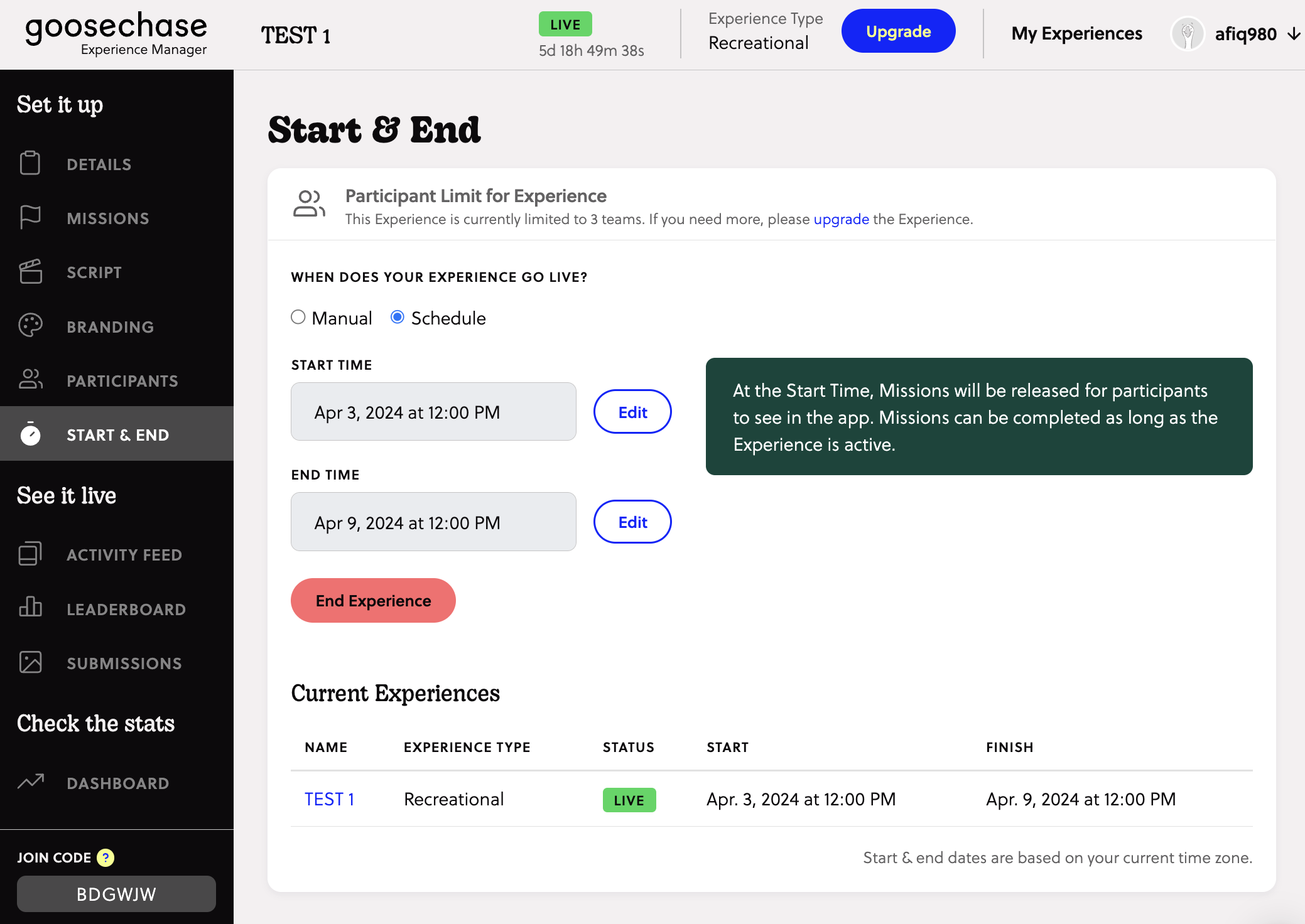 app like goosechase