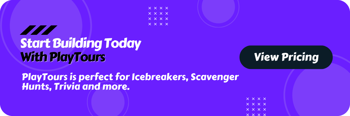 prcing plan for playtours scavenger hunt app