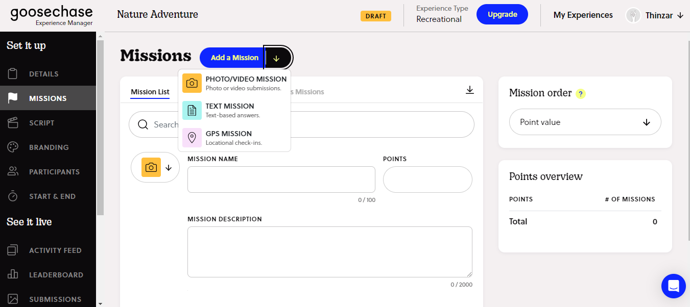 image of goosechase mission