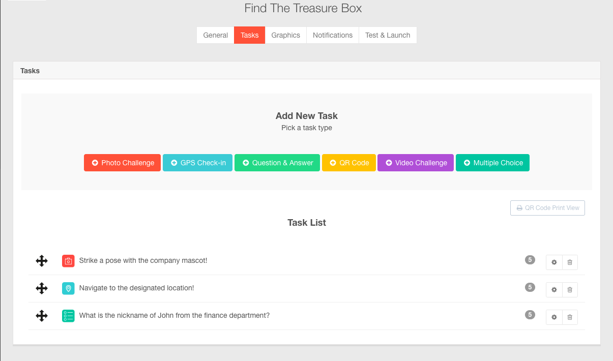 image of how to create scavenger hunt in scavify