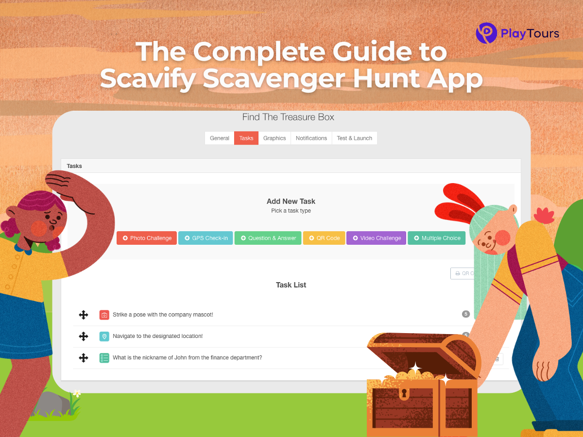 blog cover for guide to scavify scavenger hunt app blog