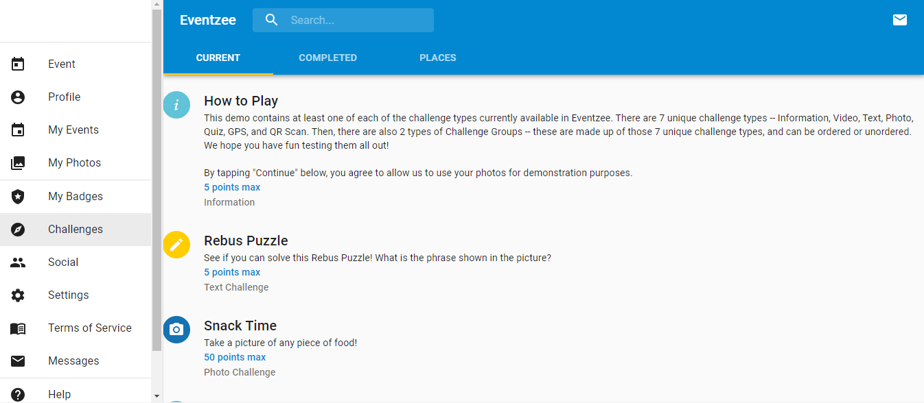 image of how to use eventzee