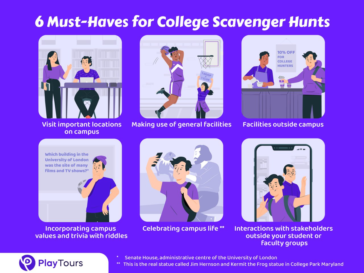 must have for college scavenger hunts