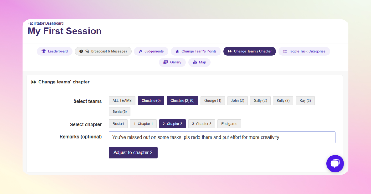 scavenger hunt apps features for facilitators