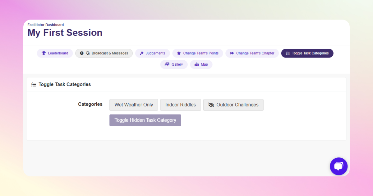 scavenger hunt apps features for facilitators