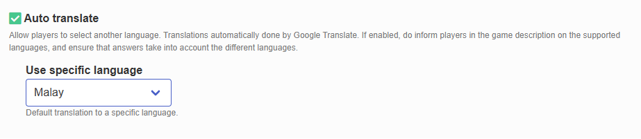 PlayTours languages support system