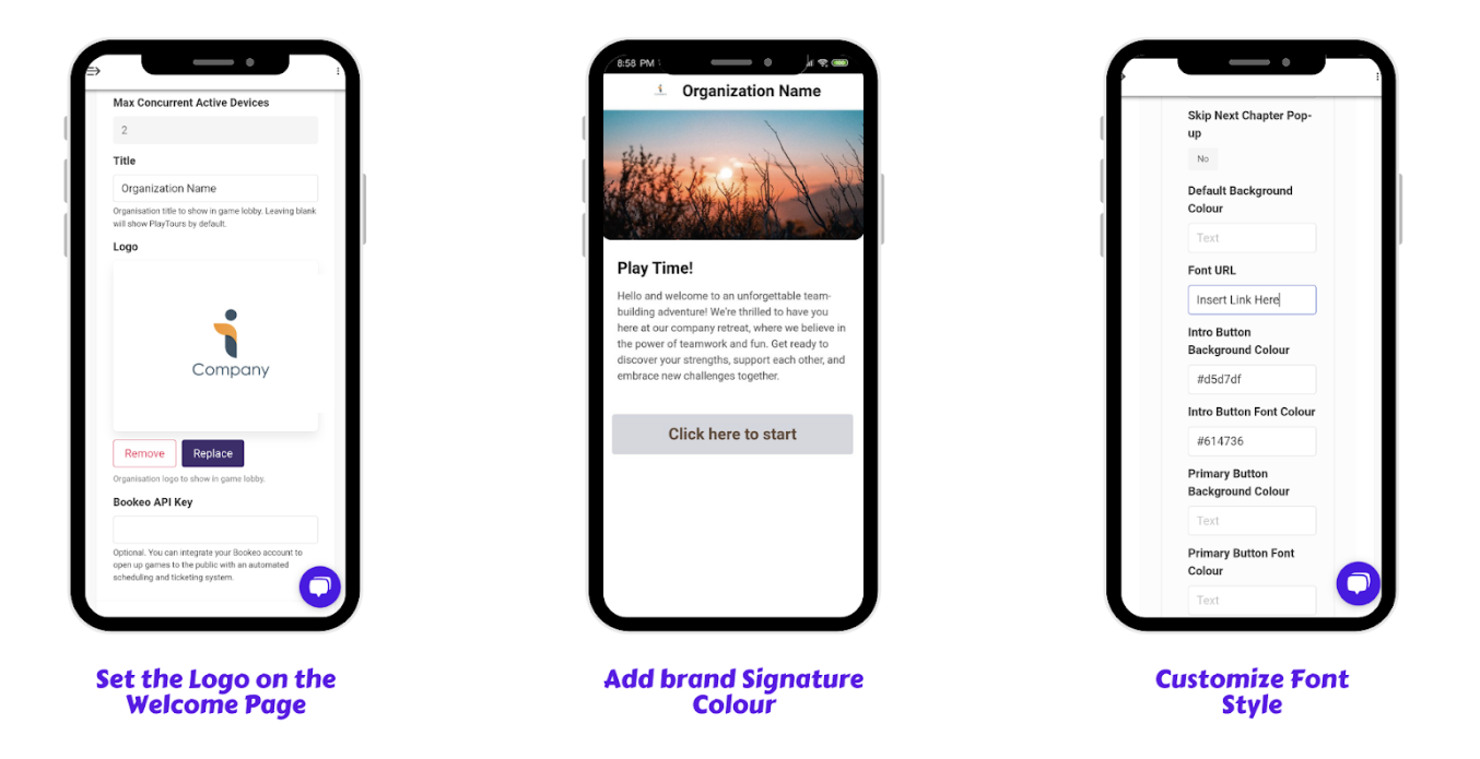 unique features on PlayTours