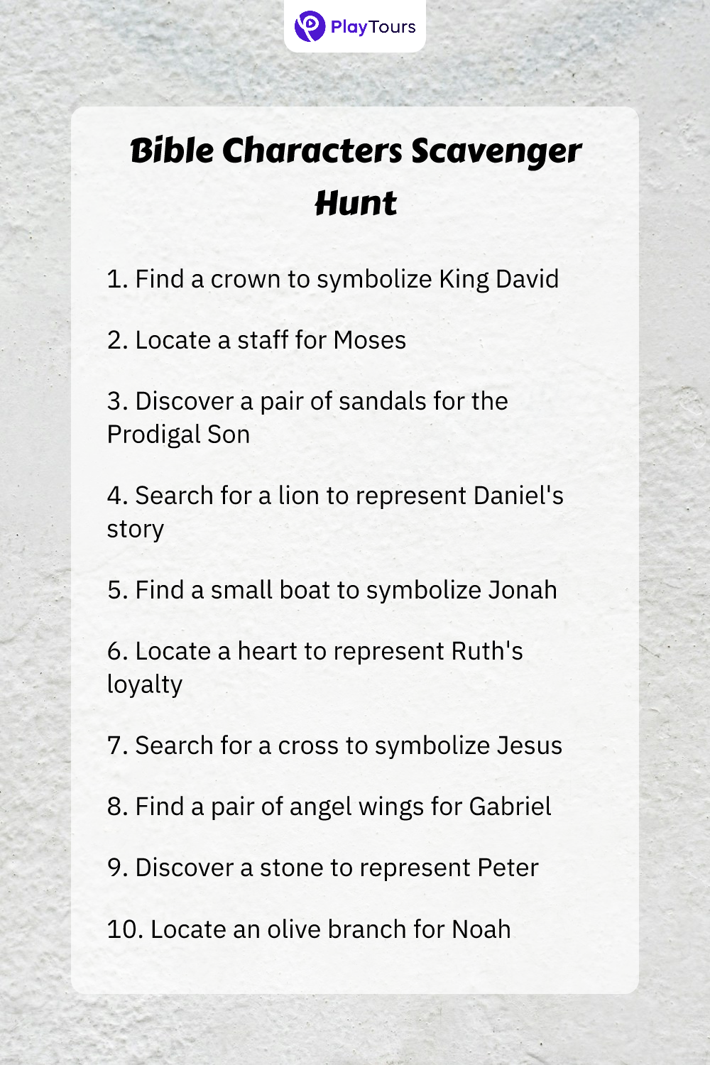 printable bible scavenger hunt card 