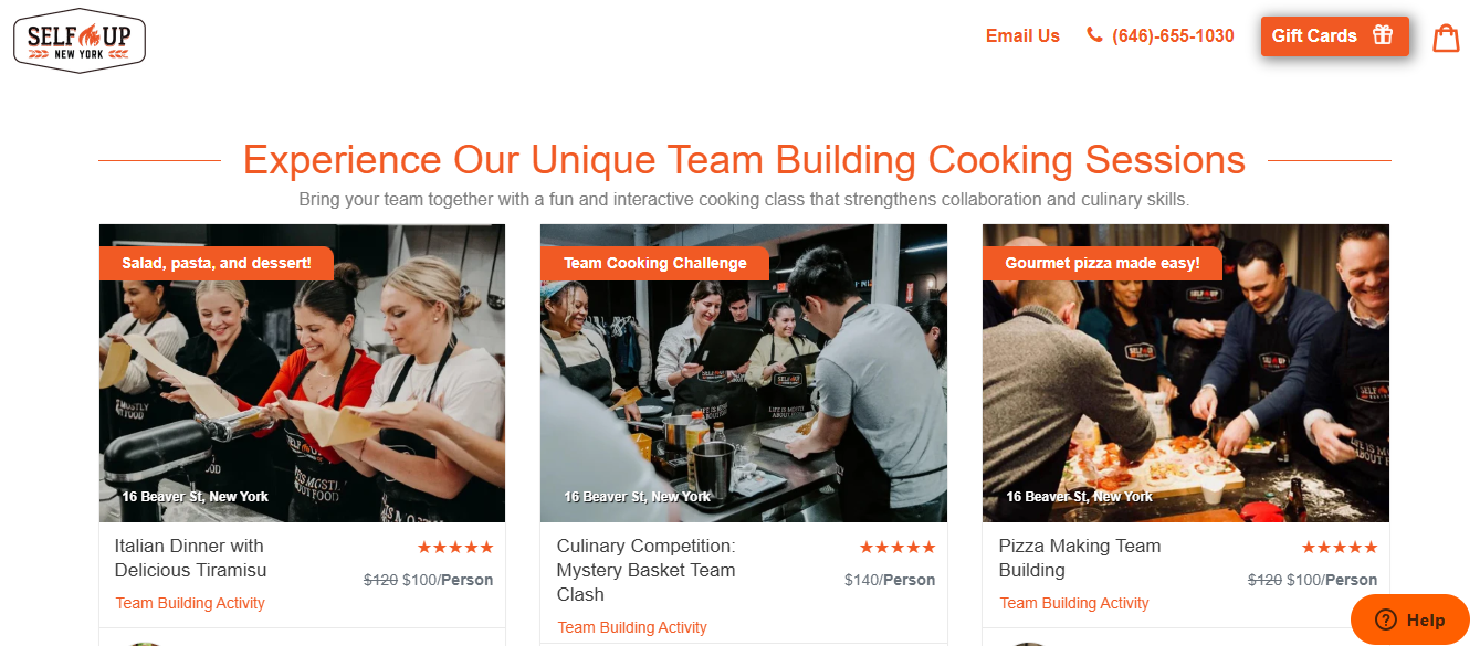 cooking class in NYC