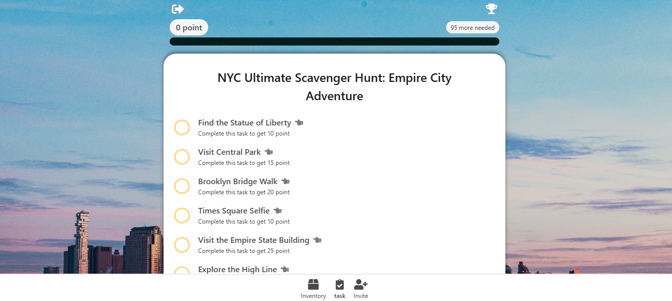 NYC team building scavenger hunt with playtours scavenger hunt
