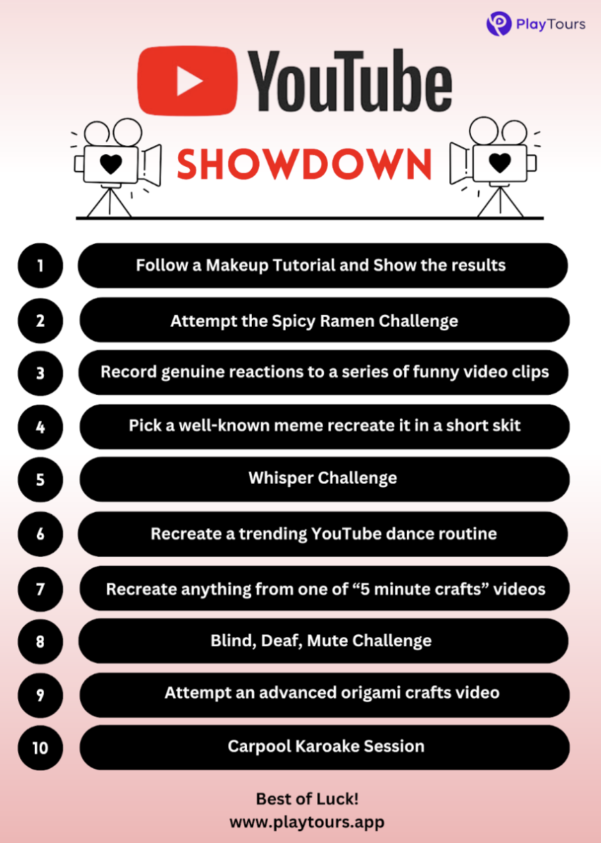 youtube task template