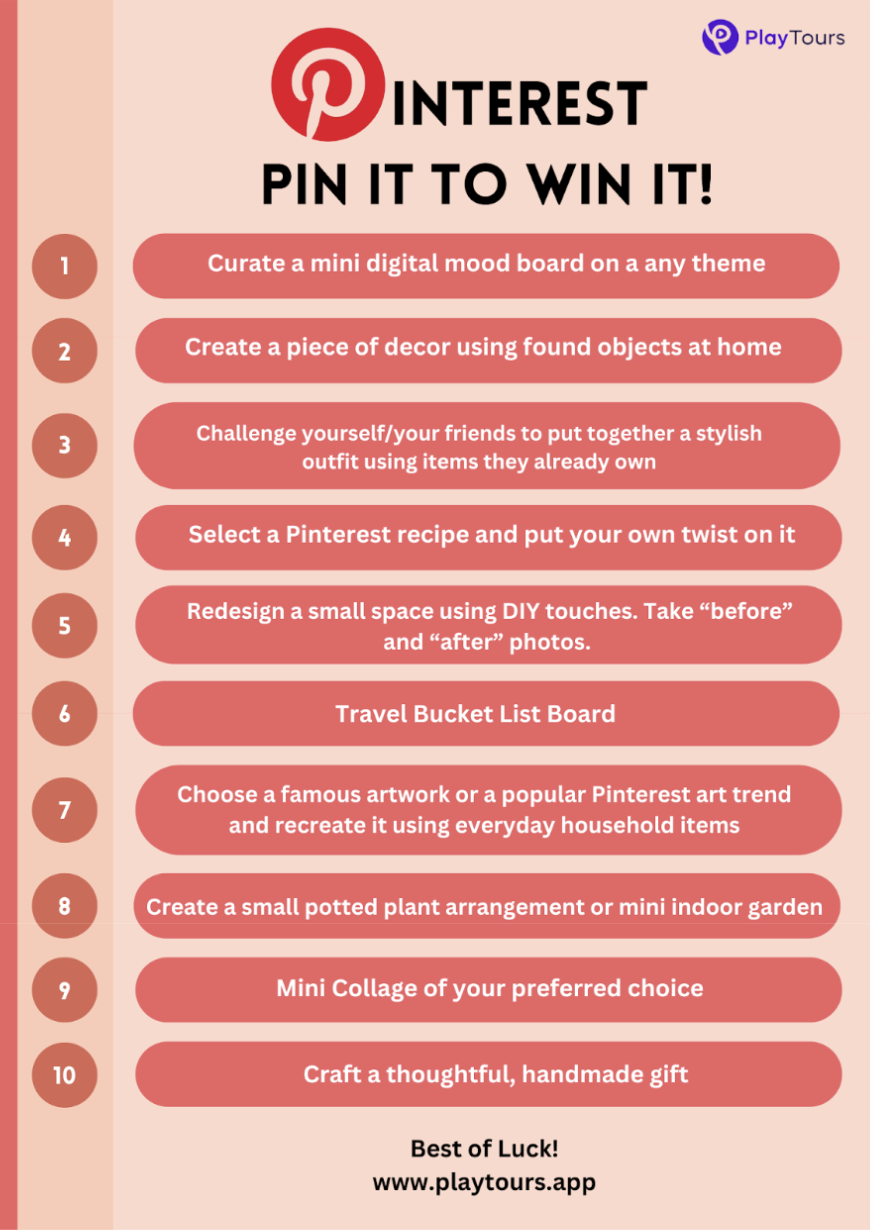 pinterest task template