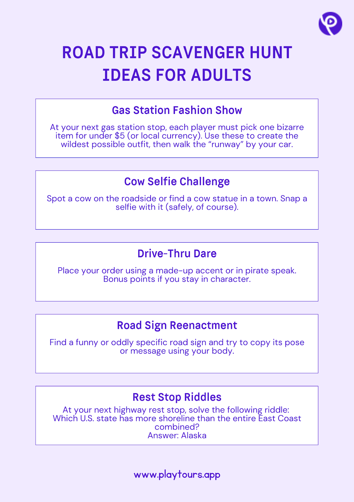 free scavenger hunt printables for road trips scavenger hunt